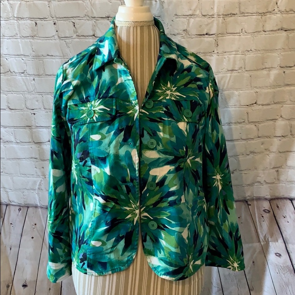 Draper’s and Damon’s petite cotton blazer
